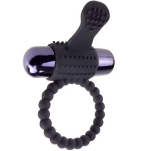 FANTASY C-RINGZ – ANEL VIBRANTE DE SILICONE PRETO