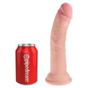 KING COCK – DILDO TRIPLA DENSIDADE 21.6 CM