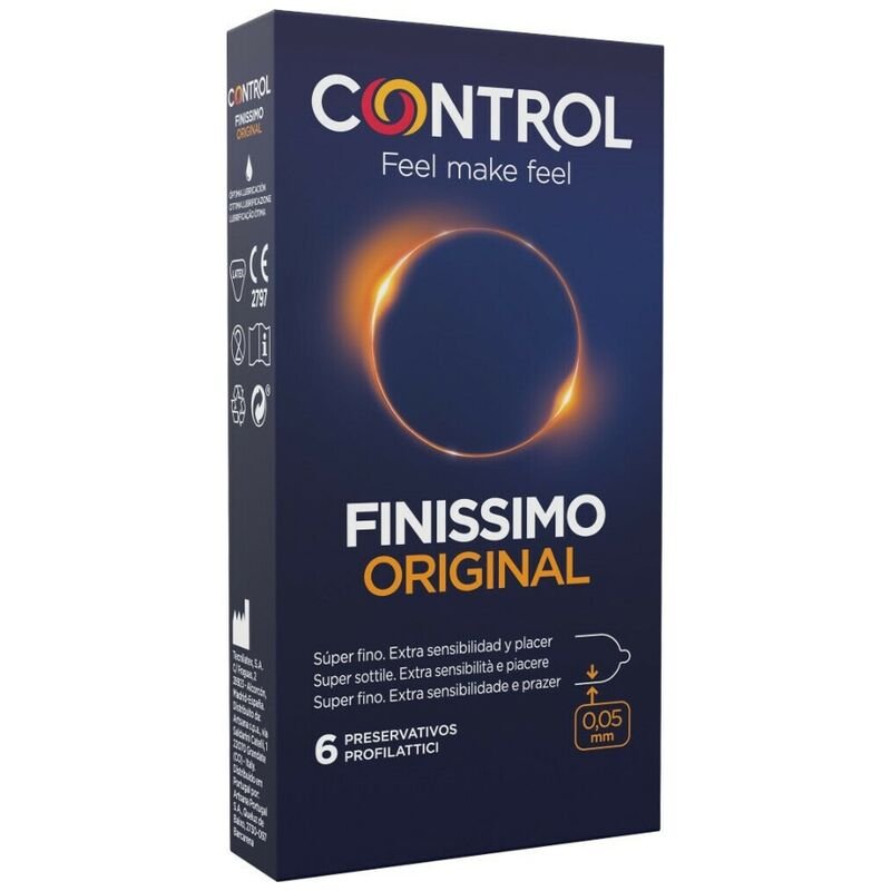 Mercadox CONTROL - FINISSIMO ORIGINAL 6 UNIDADES