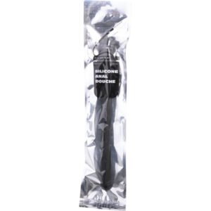 ALL BLACK – DUCHE ANAL SILICONE 27 CM
