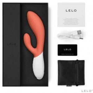 LELO – INA 3 VIBRADOR DE COELHO CORAL DE LUXO
