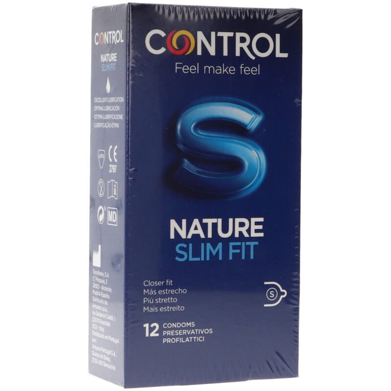 Mercadox CONTROL - NATURE SLIM FIT 12 UNIDADES