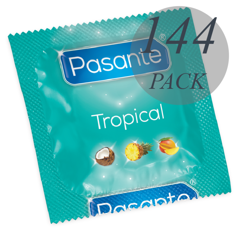 Mercadox PASANTE - SACO TROPICAL DE PRESERVATIVOS 144 UNIDADES