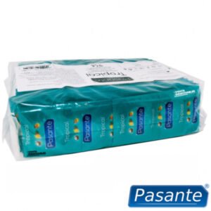 PASANTE – SACO TROPICAL DE PRESERVATIVOS 144 UNIDADES