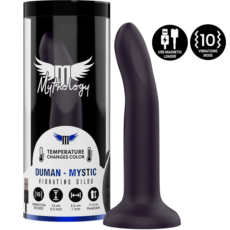 Mercadox MYTHOLOGY DUMAN MYSTIC DILDO S - VIBRADOR WATCHME TECNOLOGIA SEM FIO COMPATÍVEL