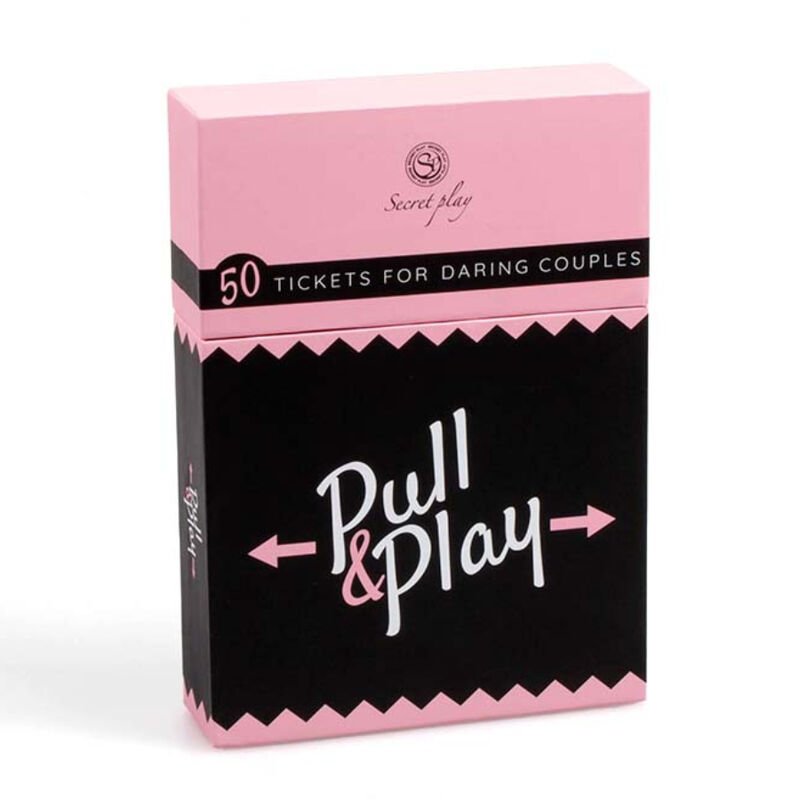 Mercadox SECRETPLAY - JOGO DE CARTAS PULL & PLAY (ES/EN/DE/FR/NL/PT/IT)