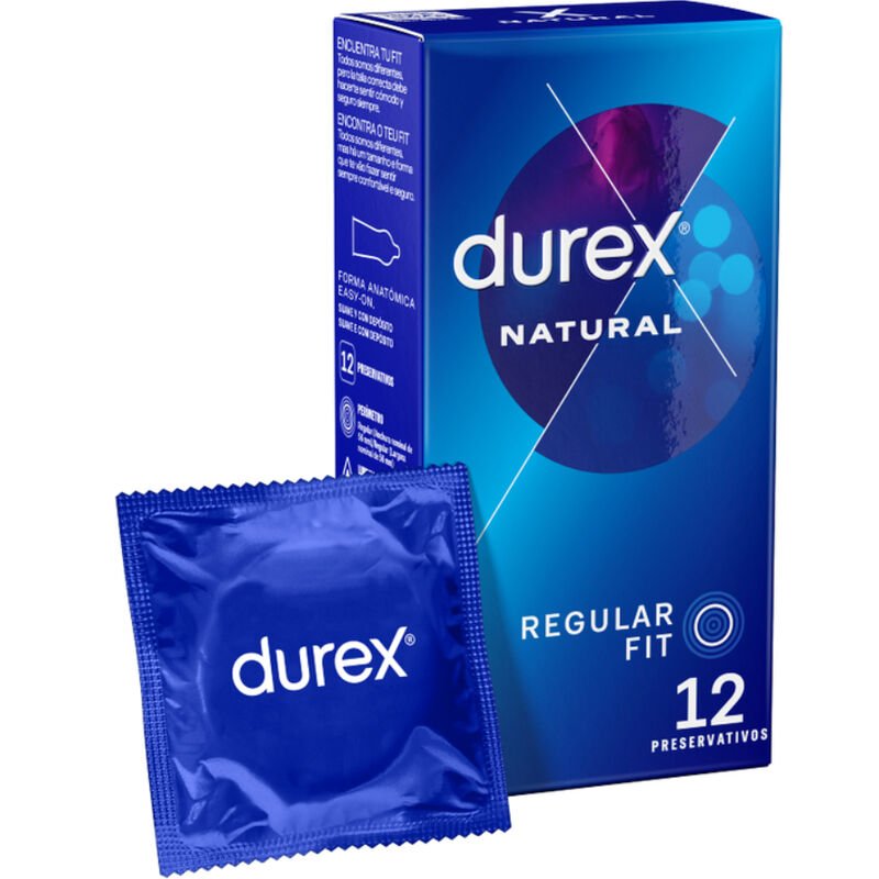 Mercadox DUREX - NATURAL PLUS 12 UNIDADES