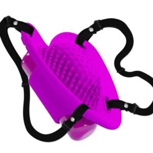 PRETTY LOVE – HEARTBEAT CLITORIS MASSAGER 10 MODOS DE VIBRAO ROXO