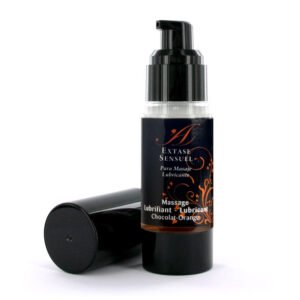 EXTASE SENSUAL – LUBRIFICANTE CHOCOLATE E LARANJA 30 ML