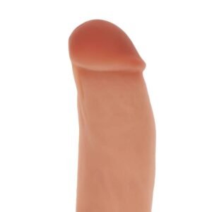 GET REAL – DILDO DE SILICONE 18 CM W BOLAS PELE