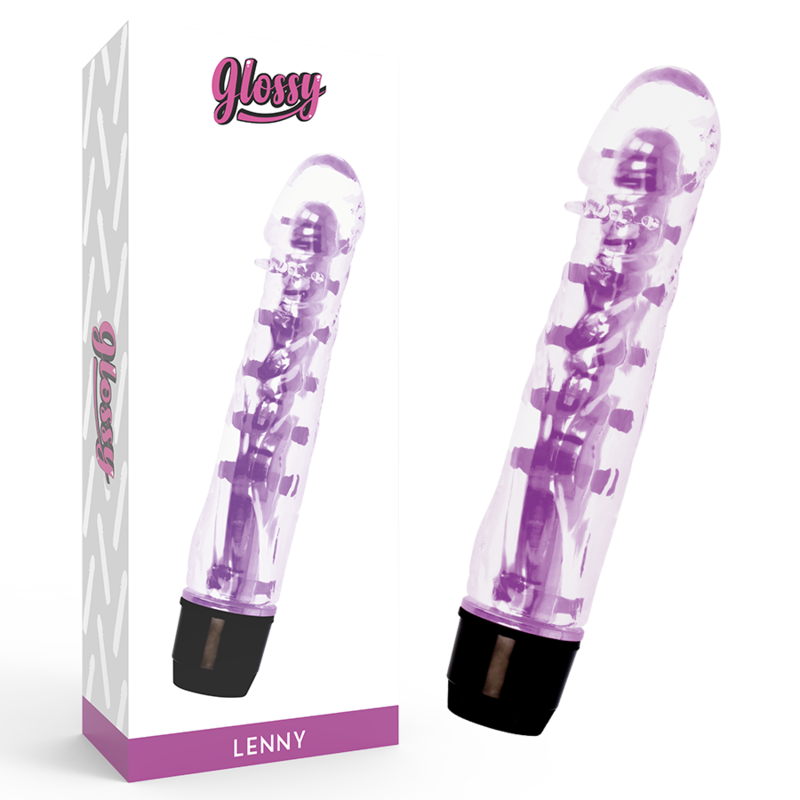 Mercadox GLOSSY - VIBRADOR LENNY ROXO