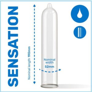 PASANTE – SACO SENSÍVEL A PRESERVATIVOS 144 UNIDADES