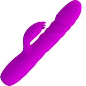 PRETTY LOVE – VIBRADOR DE COELHO RECARREGVEL MELANIE ROXO