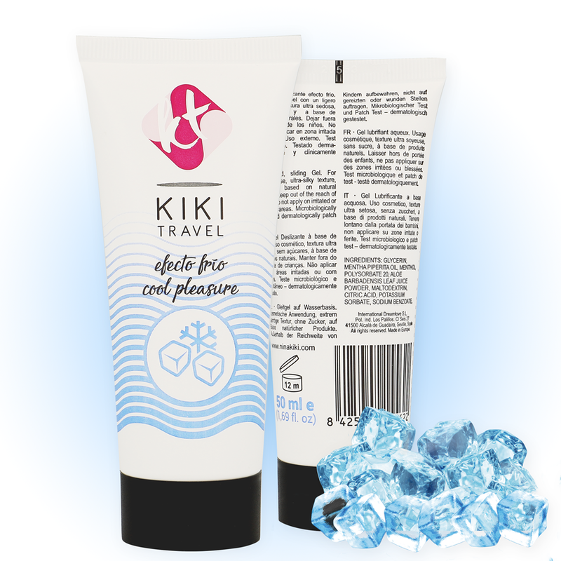 KIKÍ TRAVEL - LUBRIFICANTE COM EFEITO DE REFRIGERAÇÃO 50 ML - Image 2