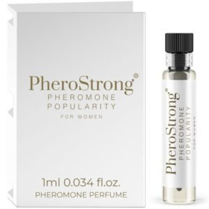PHEROSTRONG – PERFUME DE FEROMÔNIOS POPULARIDADE PARA MULHERES 1 ML