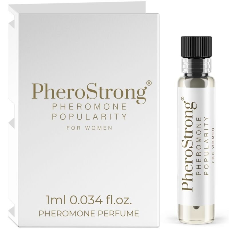 Mercadox PHEROSTRONG - PERFUME DE FEROMÔNIOS POPULARIDADE PARA MULHERES 1 ML