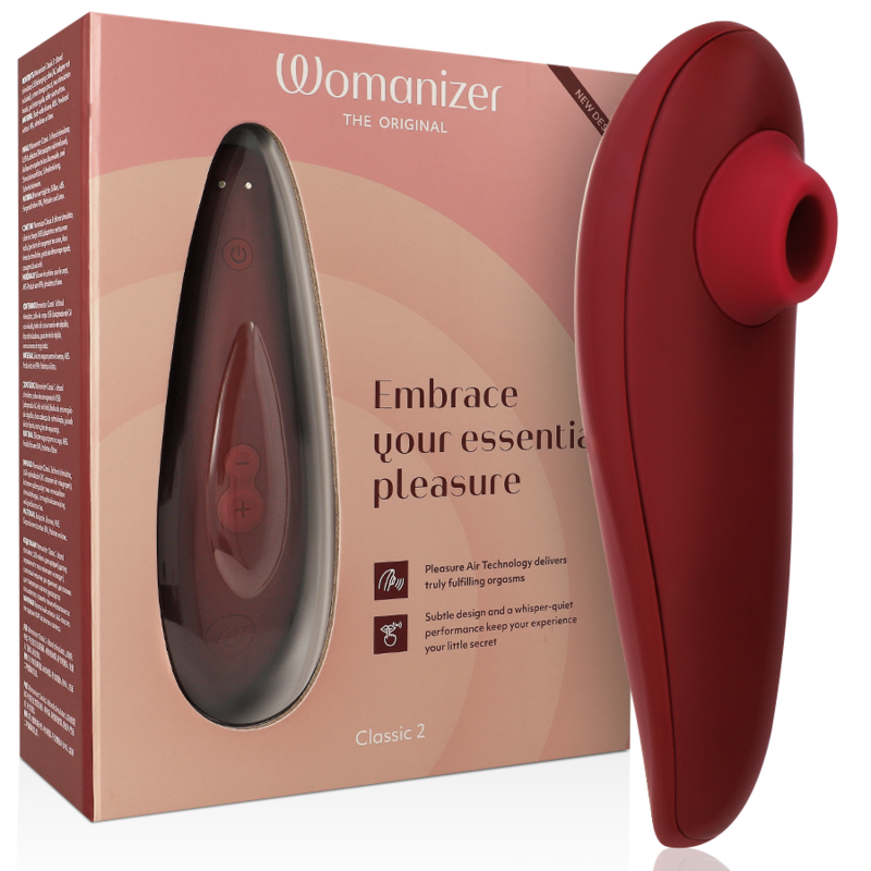 Mercadox WOMANIZER - CLASSIC 2 ESTIMULADOR CLITORIAL BORDEAUX