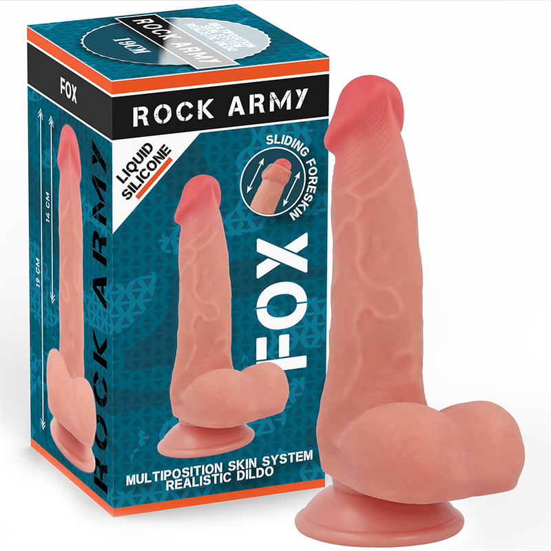 Mercadox ROCKARMY - SILICONE LÍQUIDO FOX 19 CM -O- 3