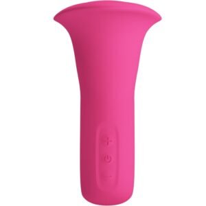 PRETTY LOVE – CLYDE VIBRADOR ORAL LÍNGUA VIBRANTE 12 VIBRAÇÕES ROSA