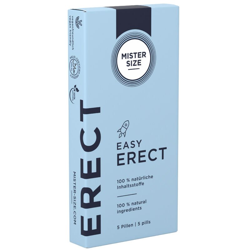 Mercadox MISTER SIZE - EASY ERECT 5 COMPRIMIDOS