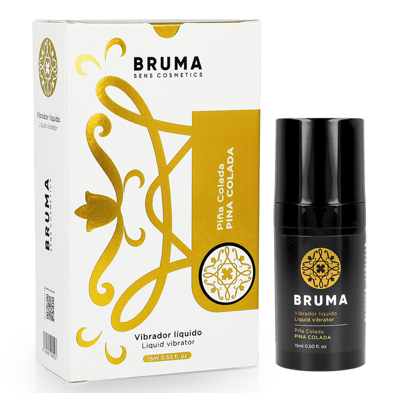 Mercadox BRUMA - VIBRADOR LÍQUIDO ULTRA DESLIZANTE PINA COLADA 15 ML