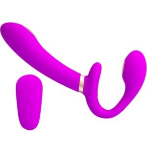 PRETTY LOVE – THUNDERBIRD VIBRADOR DUPLO COM CONTROLE REMOTO ROXO