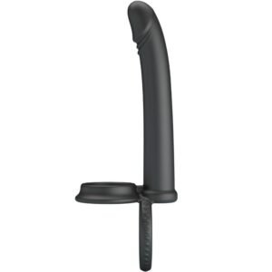 PRETTY LOVE – DILLION ANEL DUPLO DE PÉNIS DUPLO DE DUPLA PENETRAÇÃO PRETO