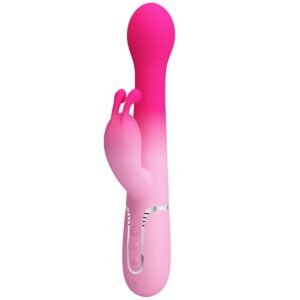 PRETTY LOVE – DEJON 3 EM 1 MULTIFUNCIONAL RABBIT VIBRADOR ROSA