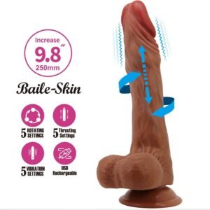 BAILE – CALISTO DILDO REALISTA 24 CM CARNE
