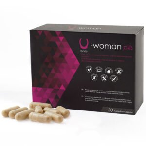 500 COSMETICS – U-WOMAN AUMENTA A LIBIDO FEMININA – 30 CÁPSULAS