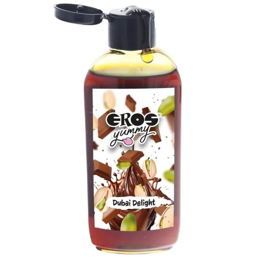 Mercadox EROS - YUMMY DUBAI DELIGHT LUBRIFICANTE DE PISTACHE E CHOCOLATE 100 ML