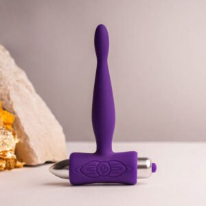 ROCKS-OFF – PETITE SENSATIONS TEAZER PLUG ANAL VIBRADOR ROXO