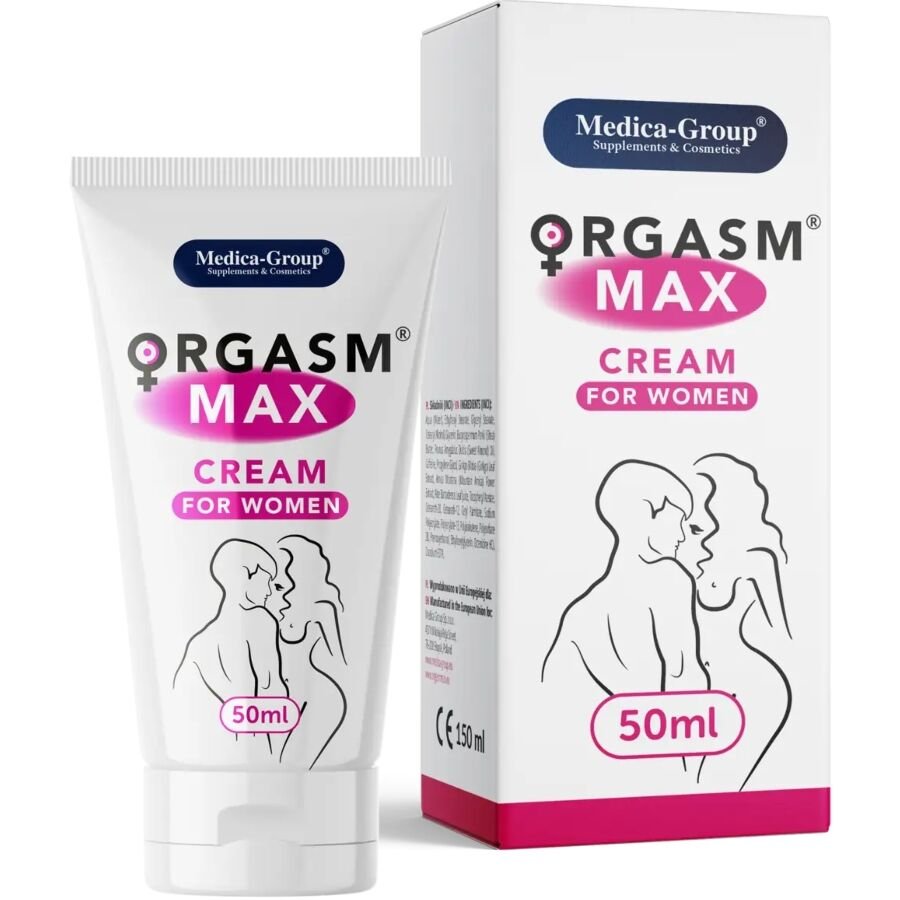 Mercadox MEDICA GROUP - CREME ÍNTIMO ORGASM MAX PARA MULHERES 50 ML