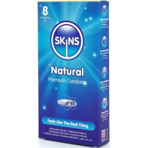 SKINS – PRESERVATIVOS NATURAIS PREMIUM PACOTE 8