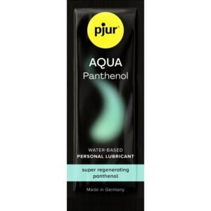PJUR – LUBRIFICANTE À BASE DE ÁGUA AQUA PANTHENOL 2 ML