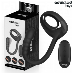 ADDICTED TOYS – ANEL PÊNICO VIBRANTE COM CONTROLE REMOTO