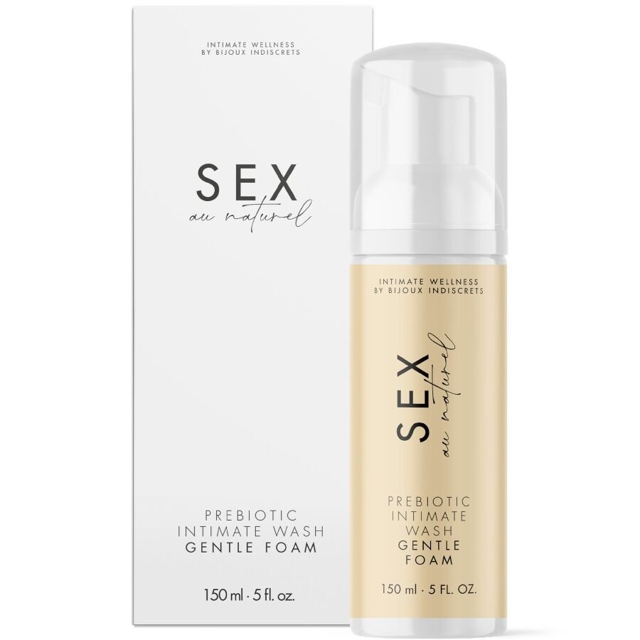Mercadox BIJOUX INDISCRETS - SEX AU NATUREL GEL ÍNTIMO PREBIÓTICO COM ESPUMA 150 ML