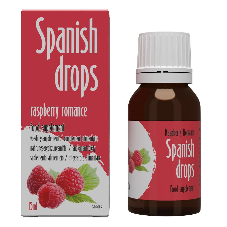 Mercadox COBECO - SPANISH DROPS ROMANCE DE FRAMBOESA 15 ML