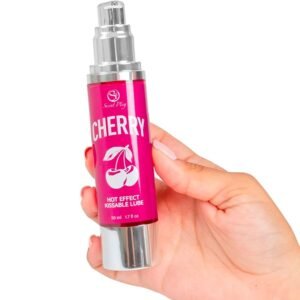 SECRETPLAY – LUBRIFICANTE AQUECEDOR DE CEREJA 50 ML