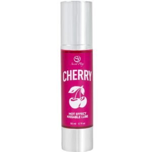 SECRETPLAY – LUBRIFICANTE AQUECEDOR DE CEREJA 50 ML