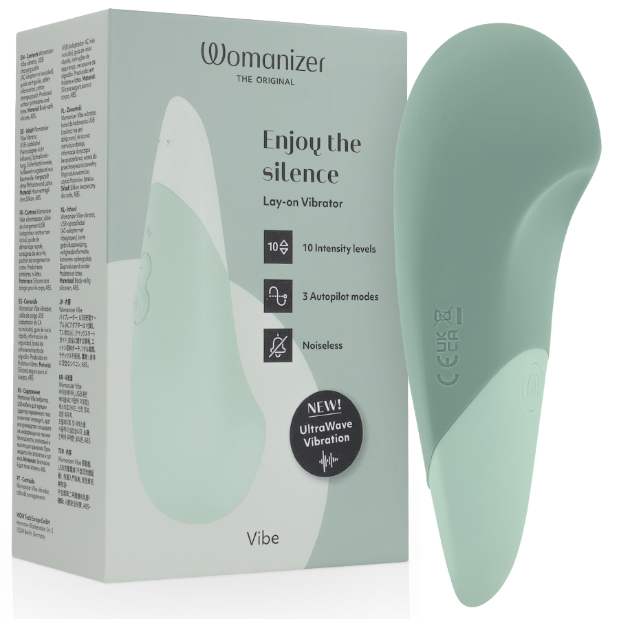 Mercadox WOMANIZER - VIBE LAY-ON VIBRADOR SILENCIOSO SÁBIO