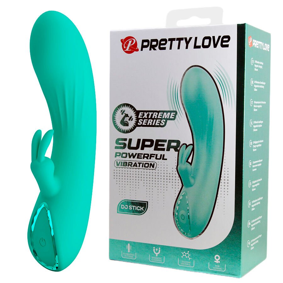 Mercadox PRETTY LOVE - DJ STICK VIBRADOR G-SPOT TURQUESA