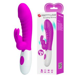 PRETTY LOVE – NAUGHTY VIBRADOR ROXO BUNNY