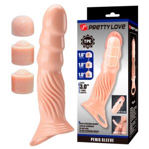 PRETTY LOVE – CAPA PENIANA TEXTURIZADA COM EXTENSORES