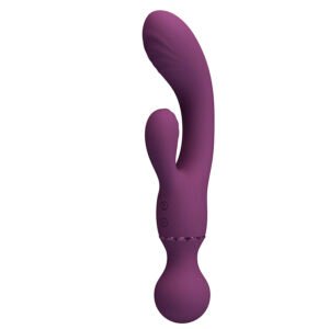 PRETTY LOVE – VIBRADOR ROXO PARA PONTO G, VERSÁTIL E COMPLETO