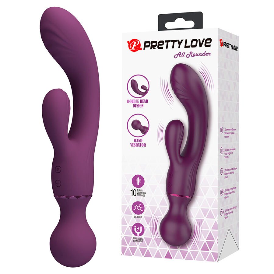 Mercadox PRETTY LOVE - VIBRADOR ROXO PARA PONTO G