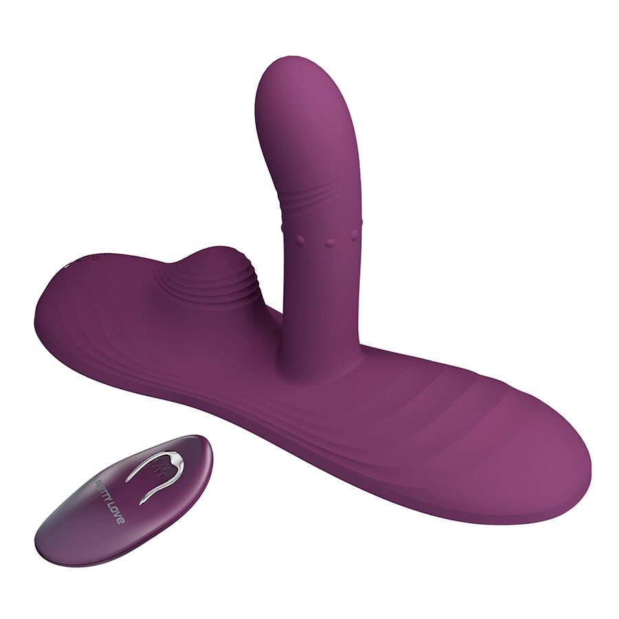 PRETTY LOVE - LUKA VIBRADOR DE SENTADO COM EFEITO DE CALOR E CONTROLE REMOTO - Image 2