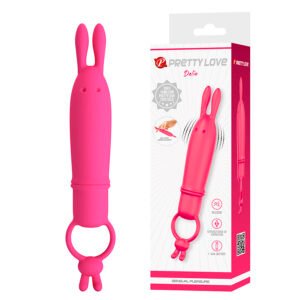 PRETTY LOVE – DELIA VIBRADOR RABBIT COM ANEL DE RESISTÊNCIA
