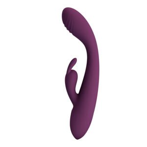 PRETTY LOVE – EMMA VIBRADOR ROXO RABBIT COM ESTIMULADOR