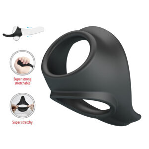 CRAZY BULL – ZADOK ANEL ERGONÔMICO COM ESTIMULADOR PERINEAL